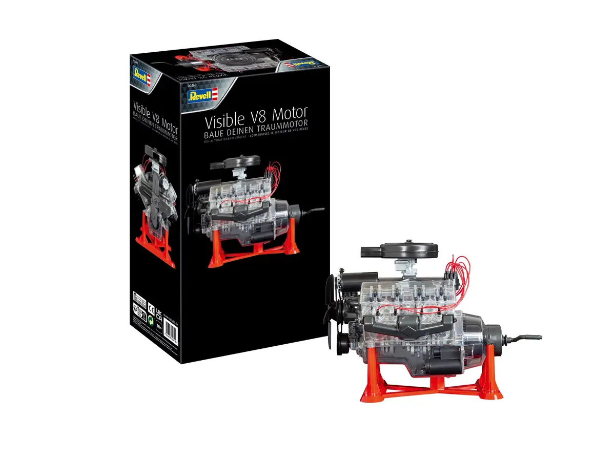 Revell Visible V-8 Engine 1:4 - 00460 1