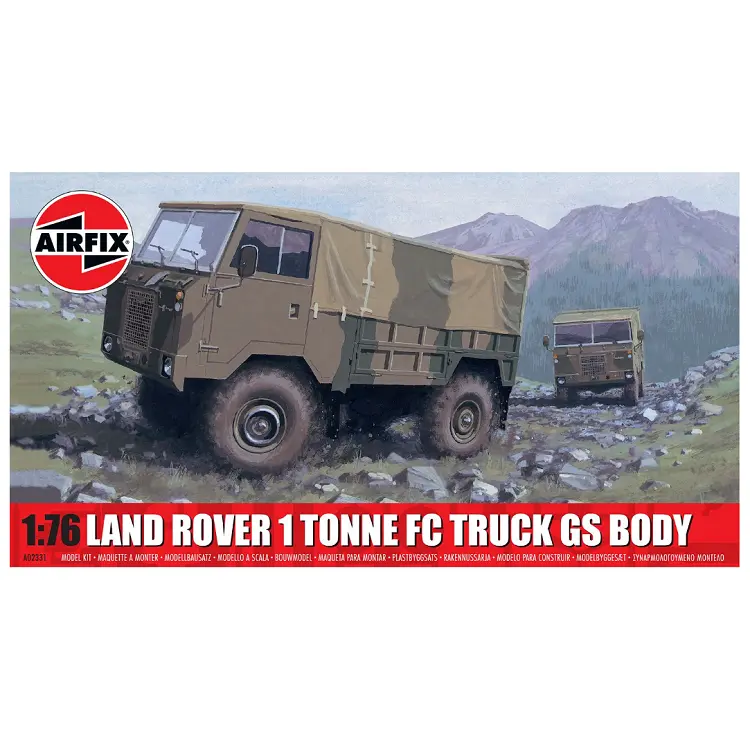 Airfix Land Rover 1 Tonne Fc Truck Gs Body 1:76 - A02331 1