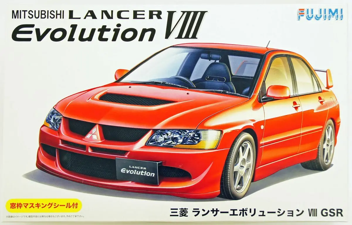 Fujimi Mitsubishi Lancer Evolution Viii Gsr 1:24 - Fuj03924 1