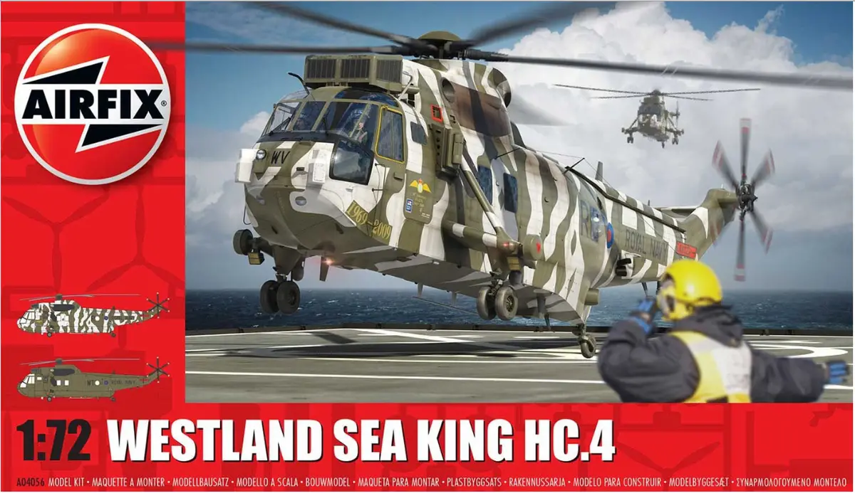 Airfix Westland Sea King Hc.4 Heli 1:72 - A04056a 1