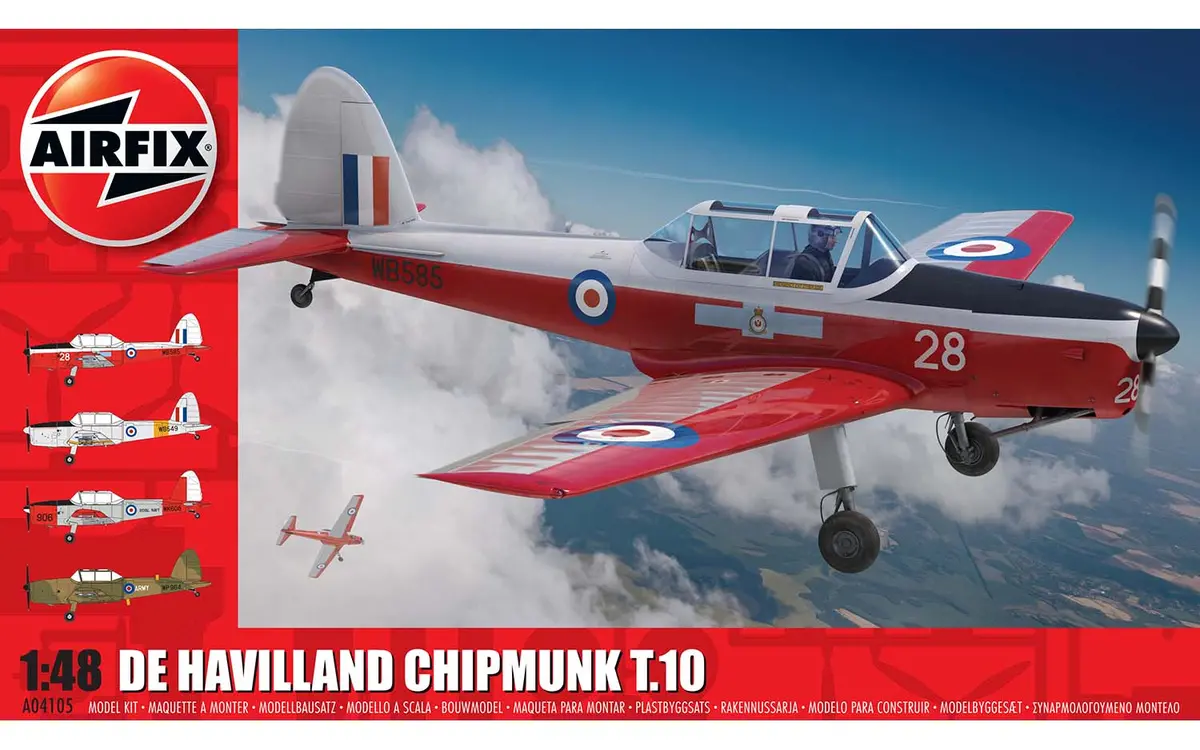 Airfix De Havilland Chipmunk T.10 1:48 - A04105 1