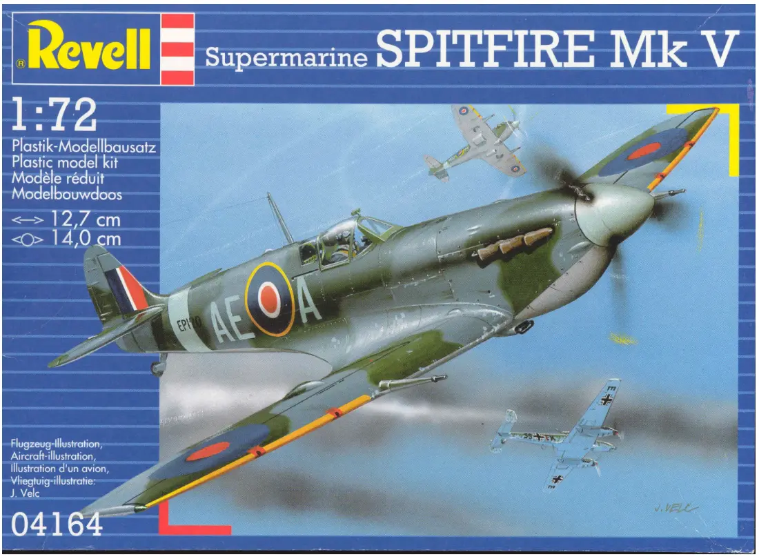Revell Supermarine Spitfire Mk 5 1:72 - 04164 1