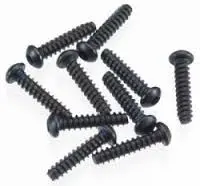 Axial 2.6X12mm Hex Drive Button Head Plastic Thread Screws 10Pcs Axa0425 - Axic0425 1