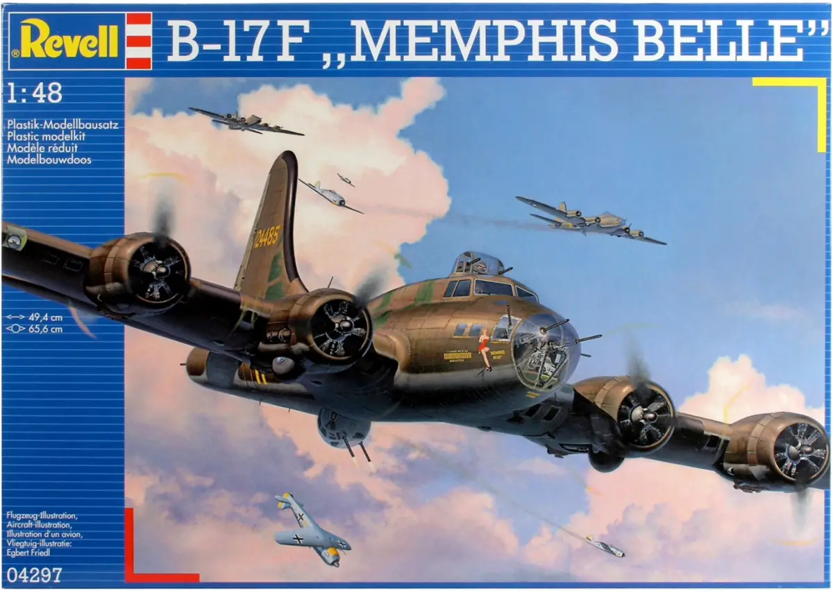 Revell Boeing B-17F Memphis Belle 1:48 - 04297 1