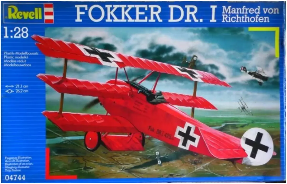 Revell Fokker Dr.I Richthofen 1:28 - 04744 1