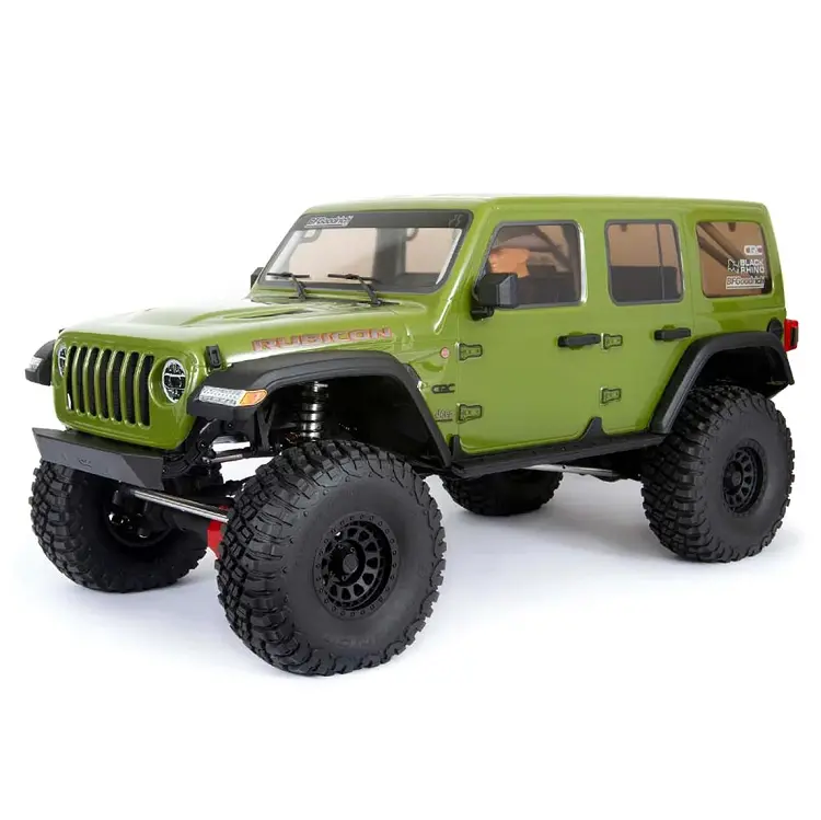 Axial 1:6 Scx6 Jeep Wrangler Unl. Rubicon Crawler With 2.4Ghz Radio System Green - Axi05000t1 1