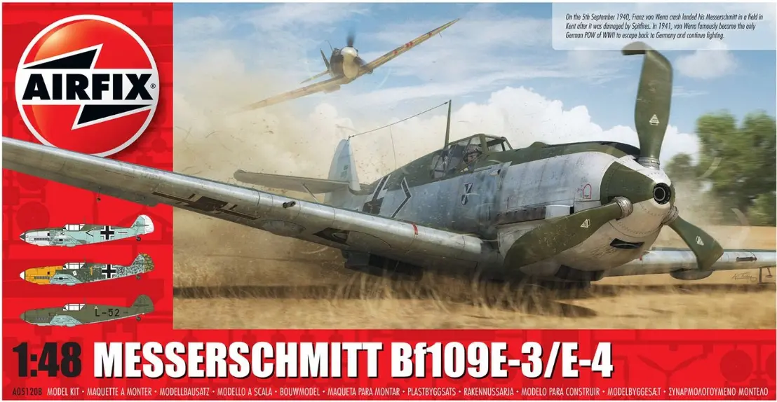 Airfix Messerschmitt Bf109e-3/ E-4 1:48 - A05120b 1