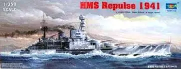 Trumpeter Hms Repulse 1941 1:350 - Tr05312 1