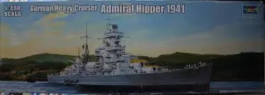 Trumpeter German Heavy Cruiser Admiral Hipper 1941 1:350 - Tr05317 1