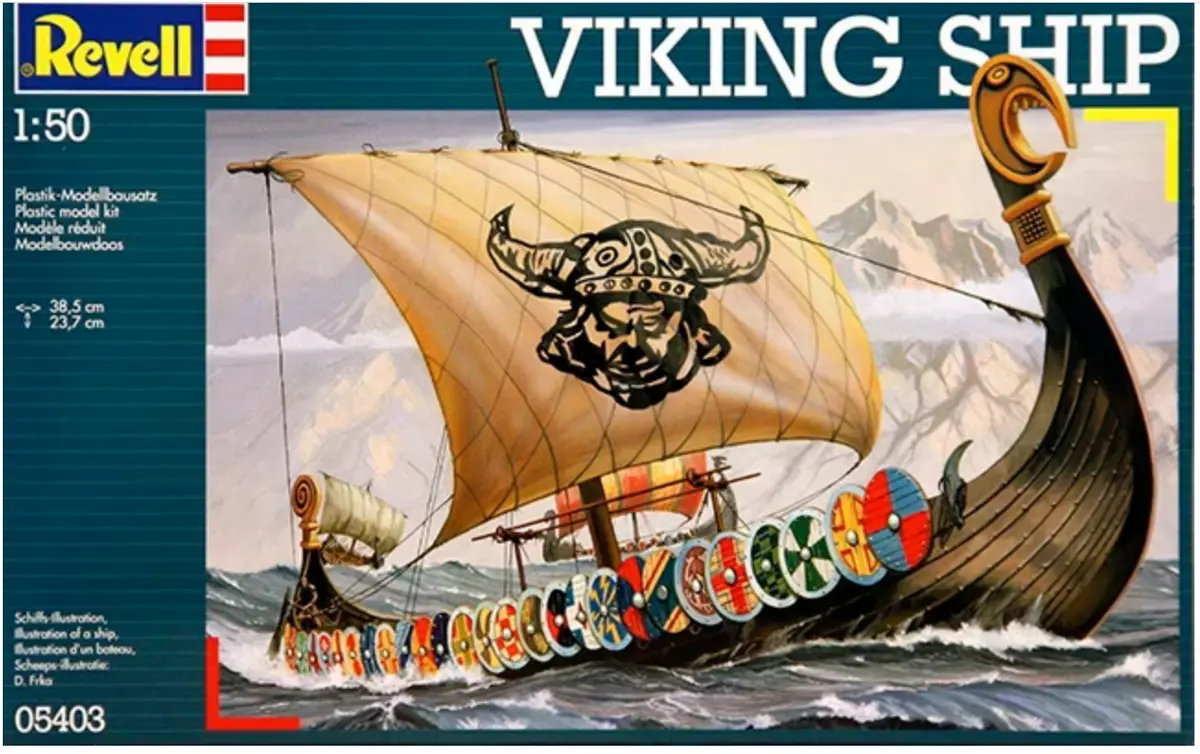 Revell Viking Ship 1:400 - 05403 1