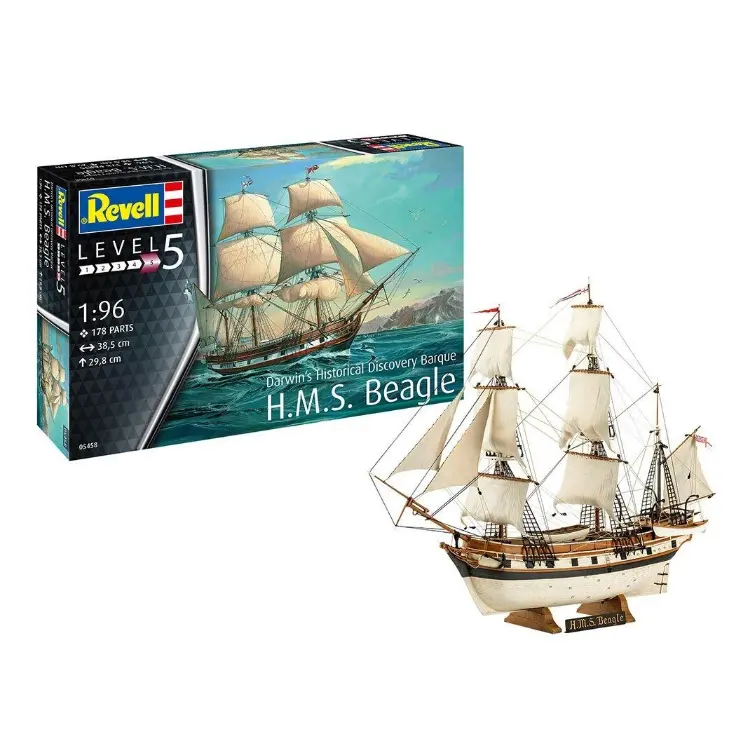 Revell Hms Beagle 1:96 - 05458 1