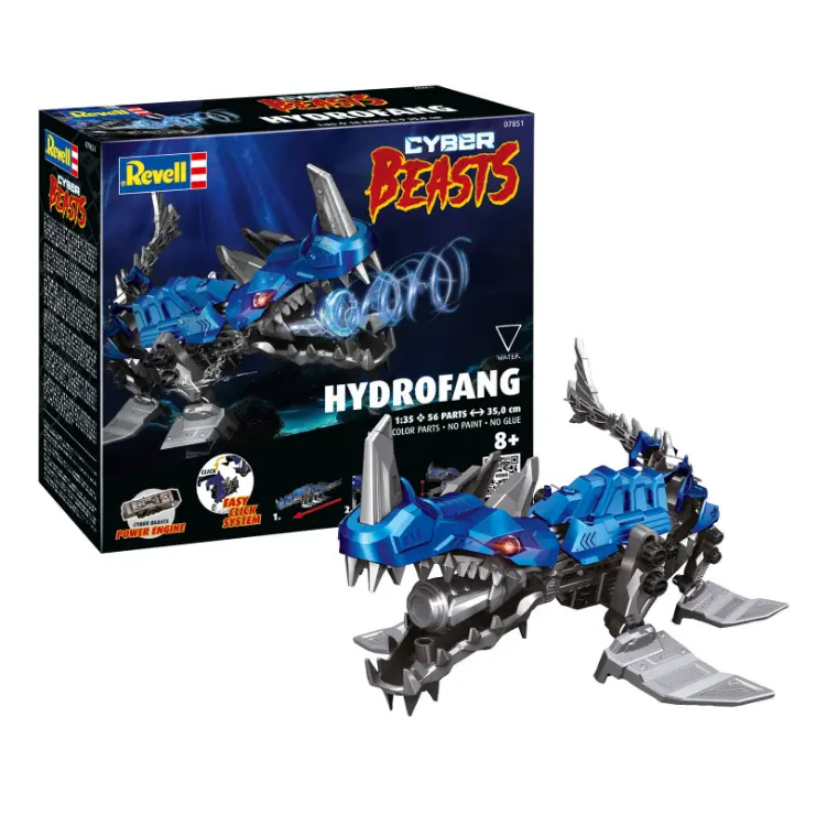 Revell Hydrofang Cyber Beasts Powered Kit 1:35 - 07851 1