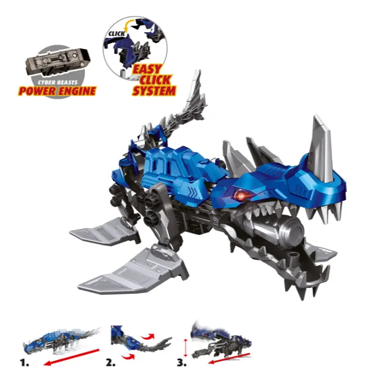 Revell Hydrofang Cyber Beasts Powered Kit 1:35 - 07851 2