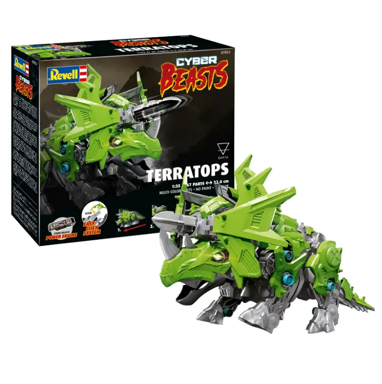 Revell Terratops Cyber Beasts Powered Kit 1:35 - 07852 1