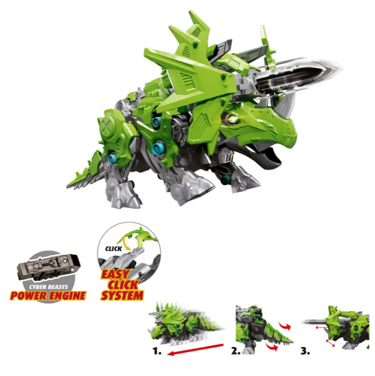 Revell Terratops Cyber Beasts Powered Kit 1:35 - 07852 2