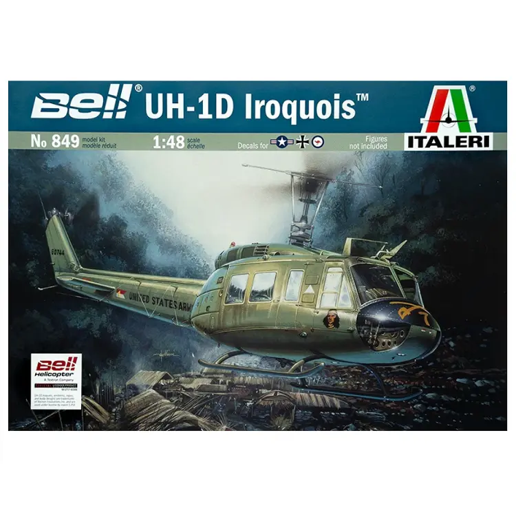 Italeri Bell Uh-1D Iroquois Australian Decals 1:48 - 0849S 1