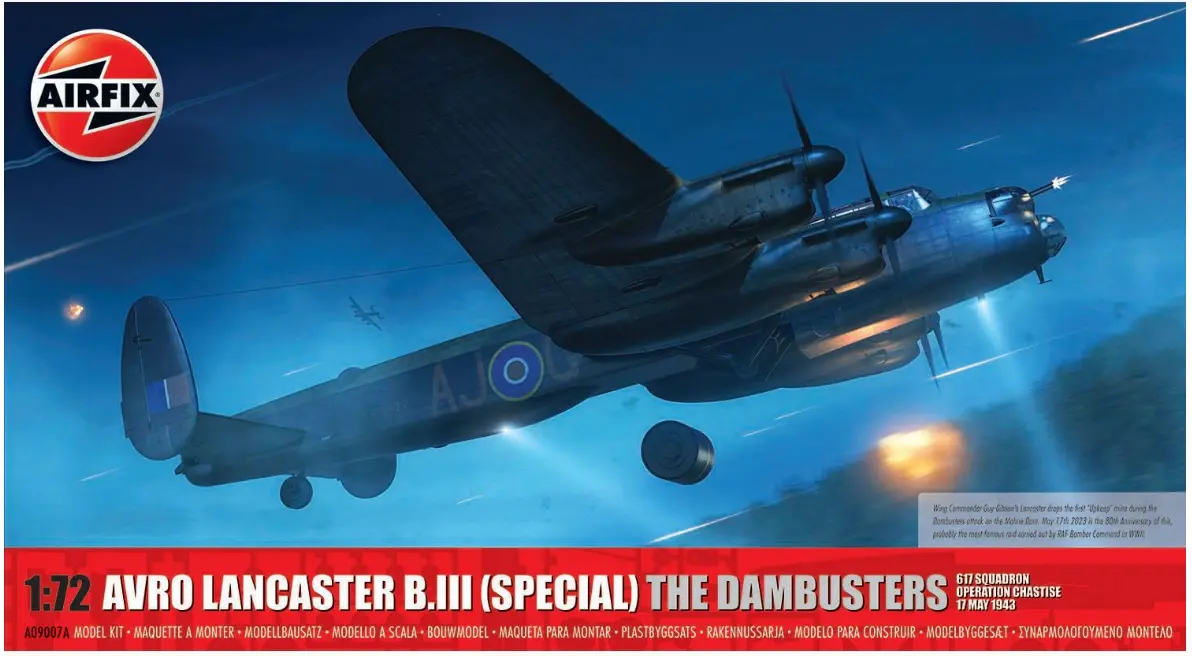 Airfix Avro Lancaster B.Iii Special The Dambusters 1:72 - A09007a 1