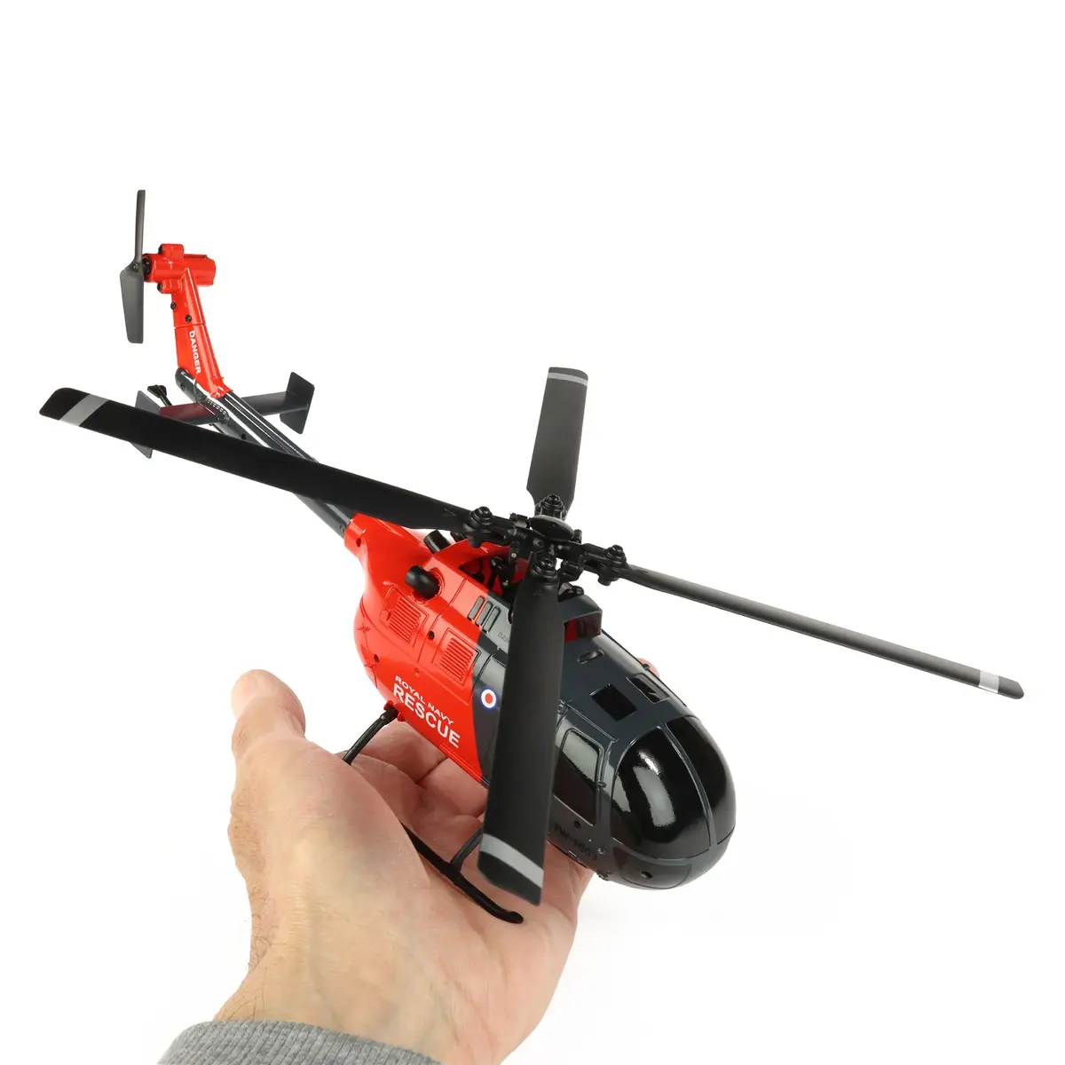 Twister Bo-105 Rescue Helicopter 250 Flybarless Grey/Red Rtf - Twst1002gr 2