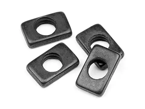 Hpi 3Mm Steering Nut Suit Bullet/ Wr8 4Pcs - Hpi-101226 1