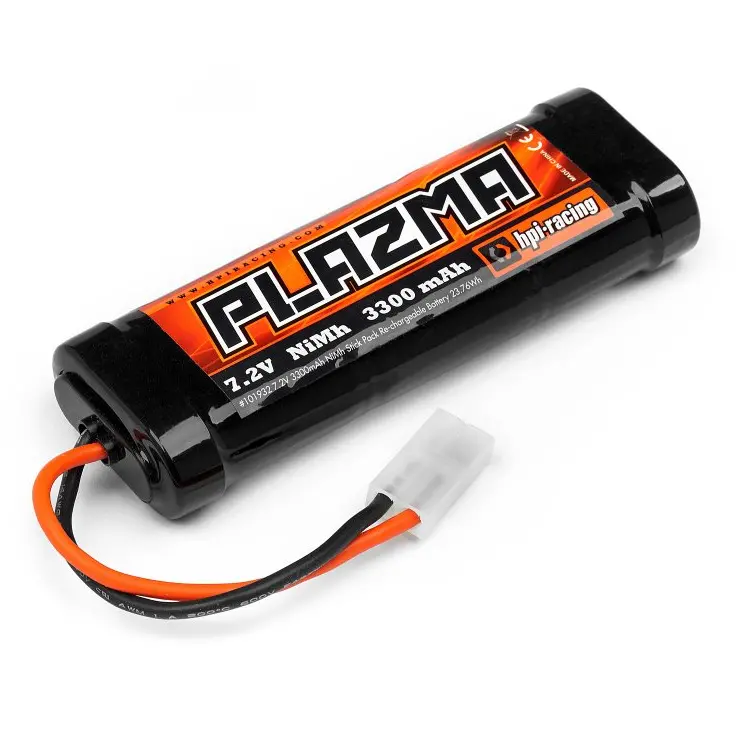 Hpi Plazma 3300Mah 7.2V Nimh Battery W/ Tamiya - Hpi-101932 1
