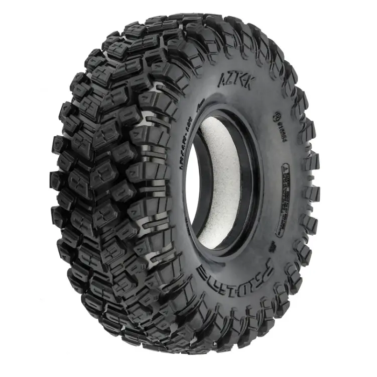 Proline Aztek 1.9In Predator Super Soft Fr/Rr Crawler Tyres 2Pcs - Pro1025403 1