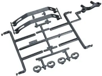 Hpi Body Mount Set Suit Blitz - Hpi-103327 1