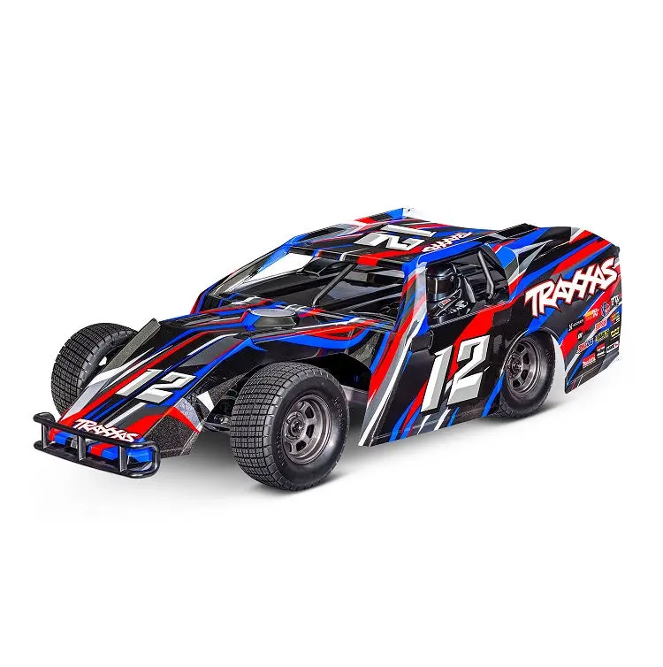 Traxxas Slash Modified Red 2Wd Dirt Oval Racer Bl-2S W/ 2.4Ghz Radio - 104354-74Red 1