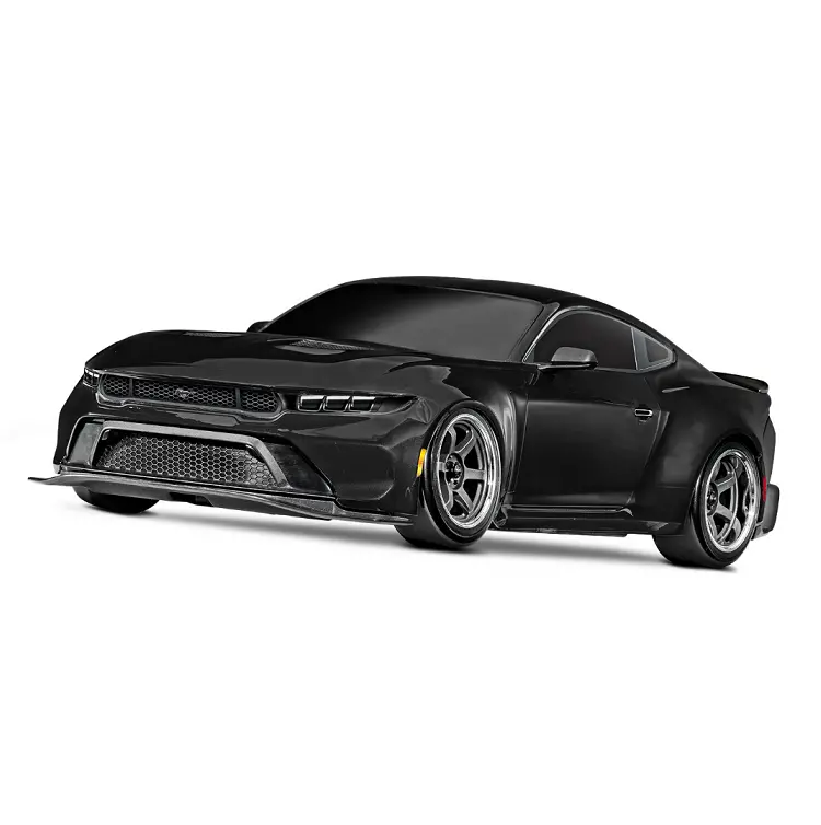 Traxxas 4-Tec Ford Mustang Black Rwd Drift W/ Tsm 2.4Ghz Tqi Radio & Bluetooth Module - 105237-4Blk 1