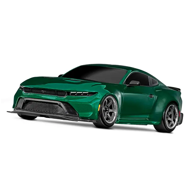 Traxxas 4-Tec Ford Mustang Green Rwd Drift W/ Tsm 2.4Ghz Tqi Radio & Bluetooth Module - 105237-4Grn 1