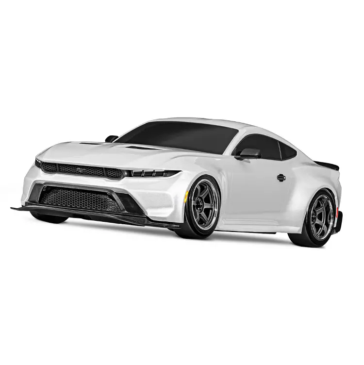 Traxxas 4-Tec Ford Mustang White Rwd Drift W/ Tsm 2.4Ghz Tqi Radio & Bluetooth Module - 105237-4Wht 1