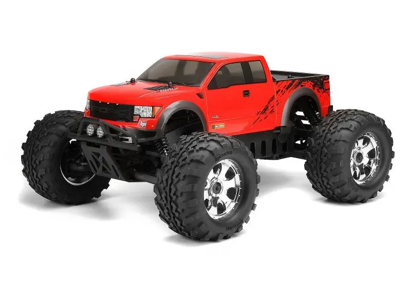 Hpi Ford F-150 Svt Raptor Clear Body Shell Suit 1:8 Mt - Hpi-106562 2