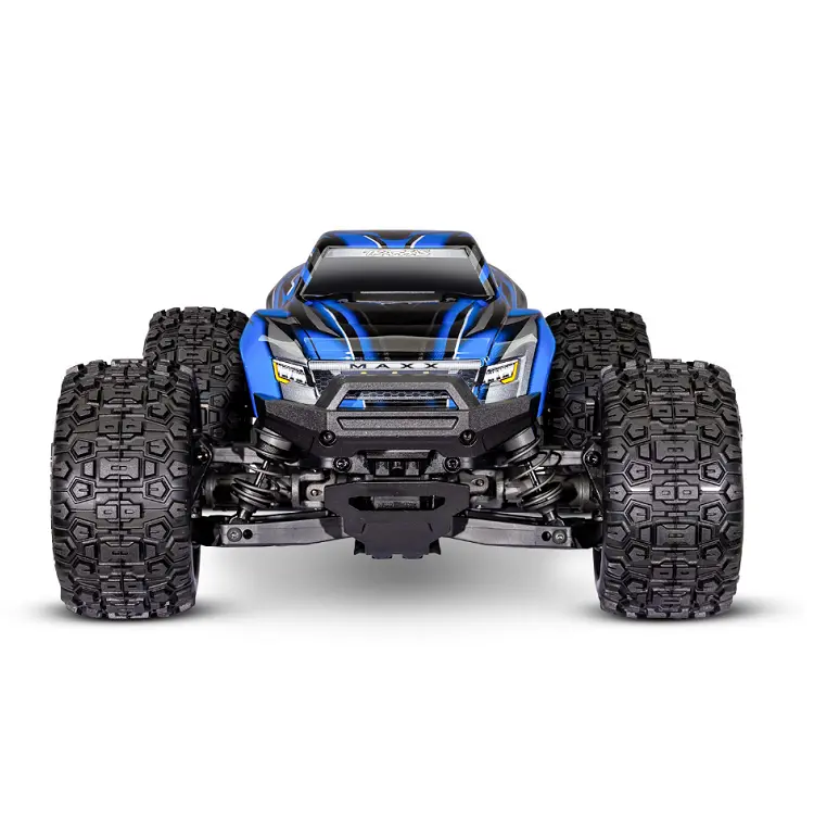 Traxxas Mini Maxx Blue Bl-2S W/ 2.4Ghz Radio, Lipo Battery & Charger - 107154-1Blue 2