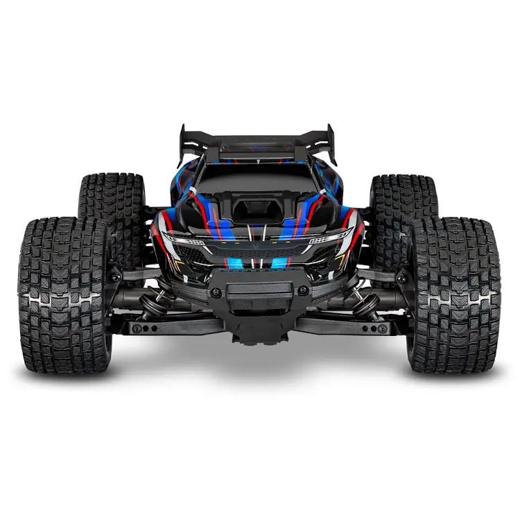 Traxxas Mini Xrt Blue Vxl-3S W/ 2.4Ghz Radio, Lipo Battery & Charger - 108076-1Blue 2