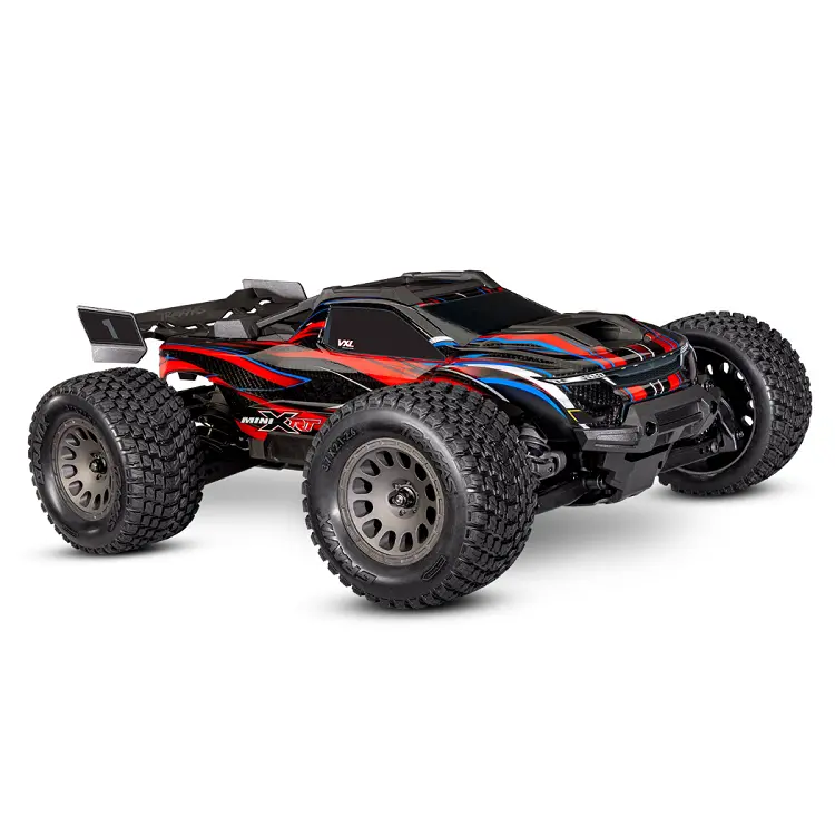 Traxxas Mini Xrt Red Vxl-3S W/ 2.4Ghz Radio, Lipo Battery & Charger - 108076-1Red 1