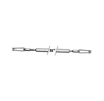 Dubro Mini Nylon & Steel Kwik Rod Assembly 2Pcs - Dbr113 1