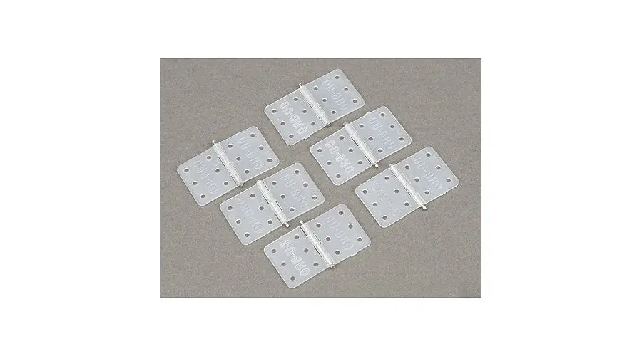 Dubro Standard Size Nylon Hinges 6Pcs - Dbr116 1