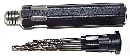 Prolux Drill Bit Set W/ 4 Drill Tips & Handle - Pl1320 1
