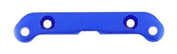 Wltoys Fr Diff Back Suspension Pin Mounting Plate Blue Aluminium - Wl12428-0063 1