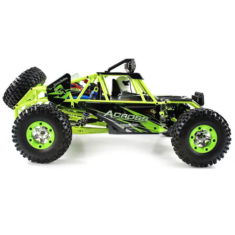 Wltoys 1:12 Across Gen2 4Wd Rockracer With 2.4Ghz Radio System, Metal Diffs, 1500Mah Li-Ion Battery And Charger - Wl12428 12427 2