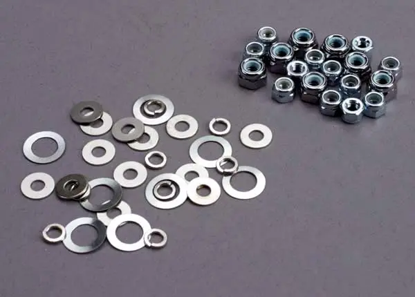 Traxxas Nut & Washer Set - 1252 1