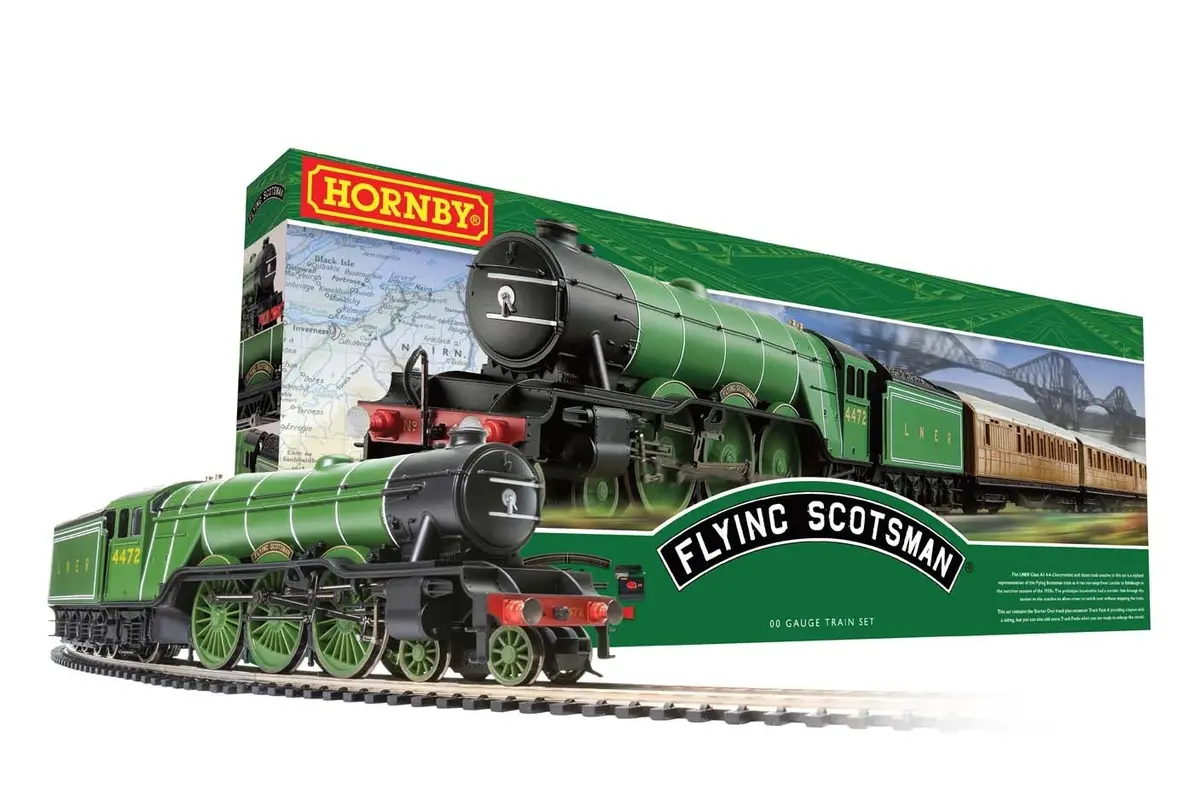 Hornby Flying Scotsman Train Set - R1255m 1