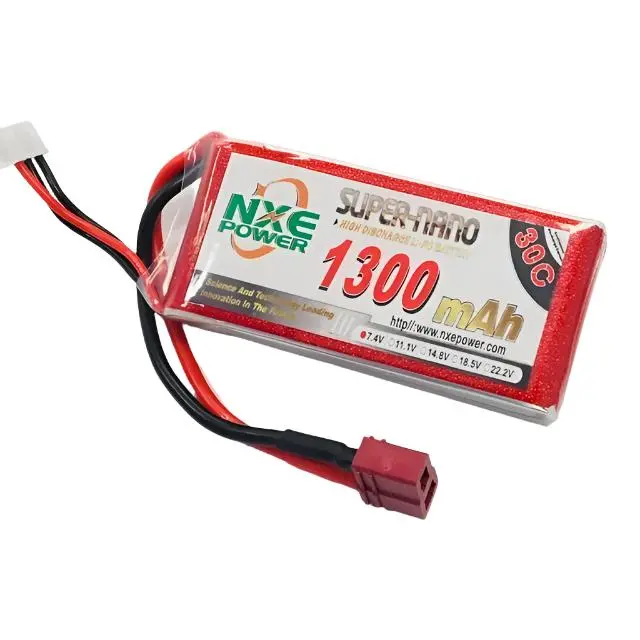 Nxe 1300Mah 7.4V 30C Lipo Battery Sc Deans - 1300Sc302sdean 1