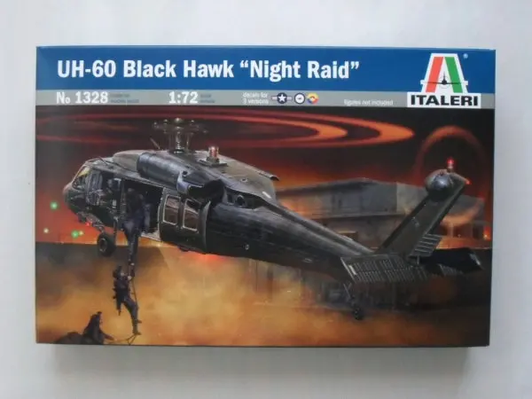 Italeri Uh-60/Mh-60 Black Hawk Night Raid 1:72 - 1328S 1