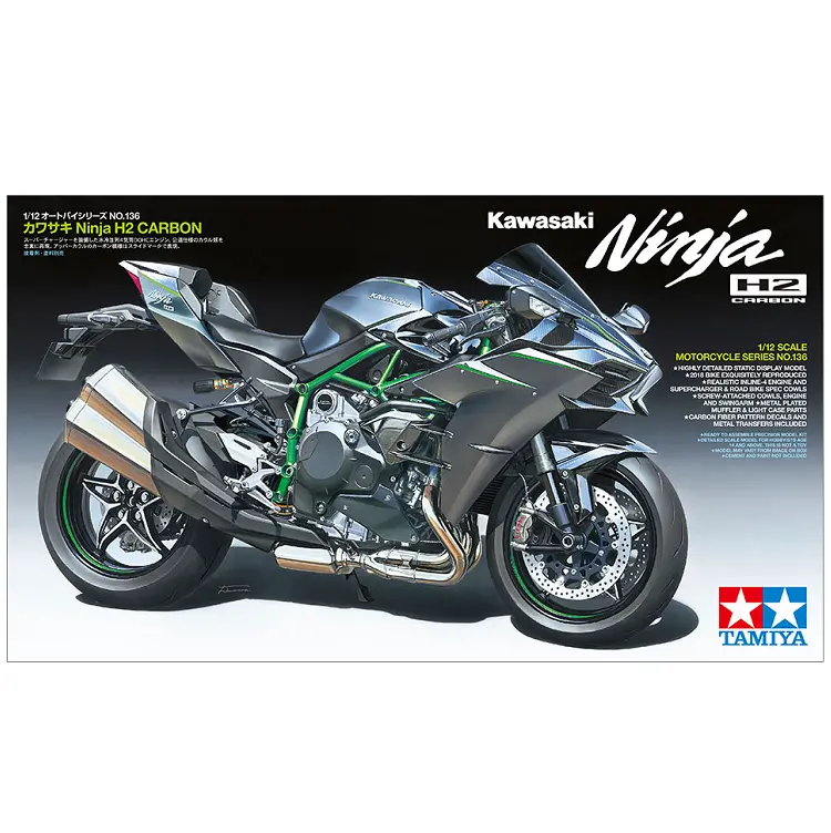 Tamiya Kawasaki Ninja H2 Carbon 1:12 - 14136 1