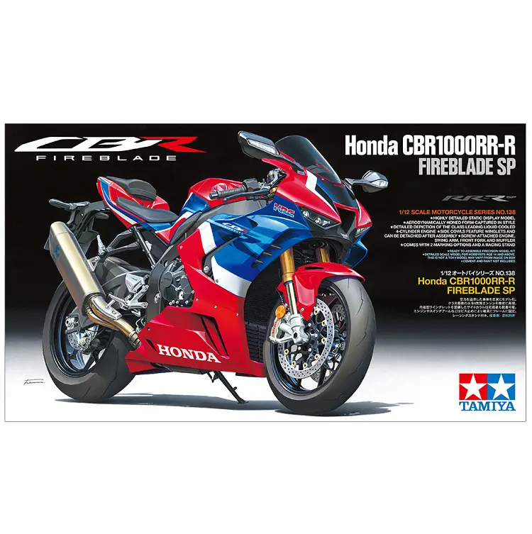 Tamiya Honda Cbr1000rr-R Fireblade Sp 1:12 - 14138 1