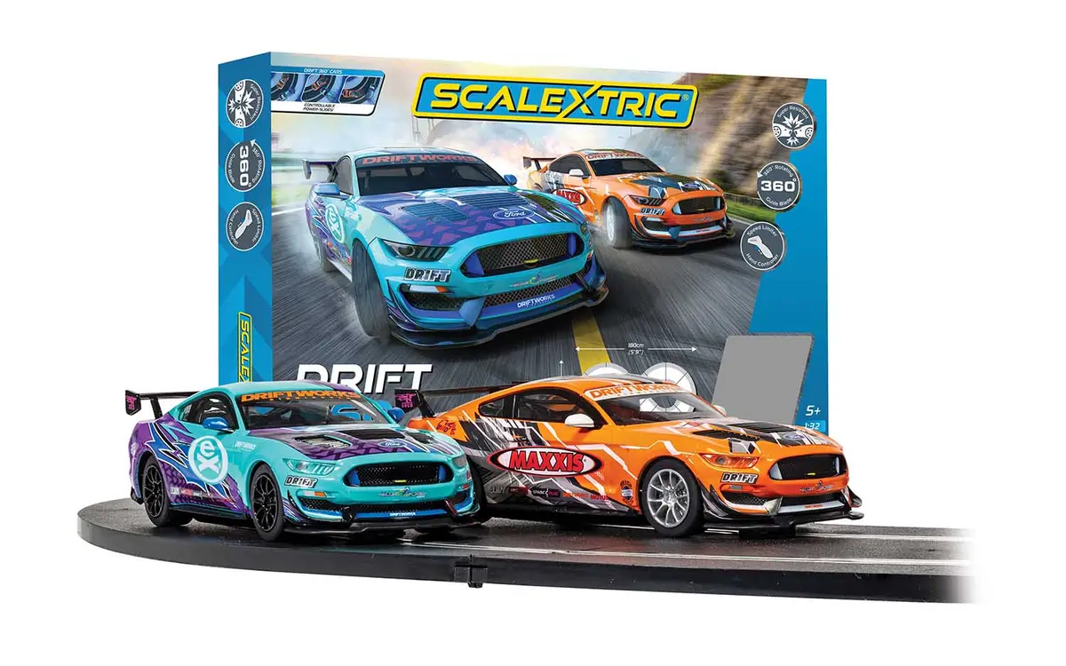 Scalextric Drift 360 Race Set - C1421s 1