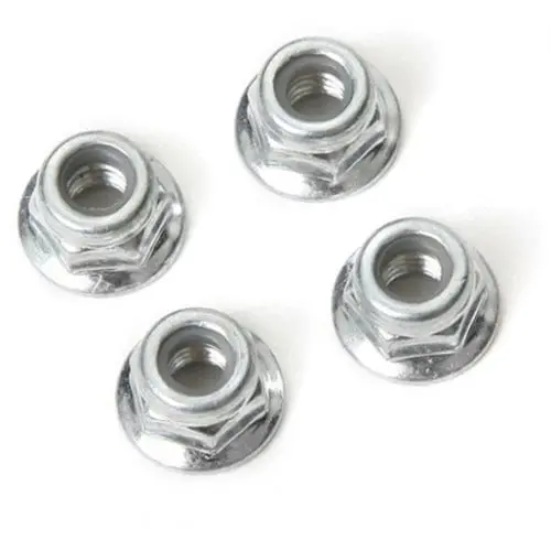 Tornado 4Mm Threaded Flanged Nyloc Nut Set 4Pcs - 9115-Wj02 1