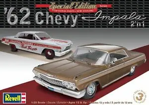 Revell 1962 Chevy Impala Hard Top 3-In-1 1:25 - 14466 1