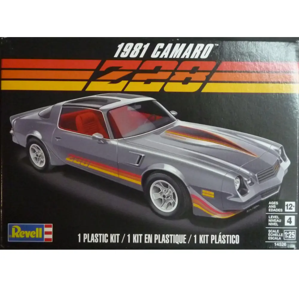 Revell 1981 Chevy Camaro Z28 1:25 - 14526 1