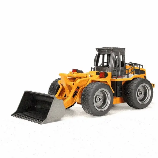 Huina 1:18 Bulldozer With Radio, Battery And Charger - Sfmhn1520 1